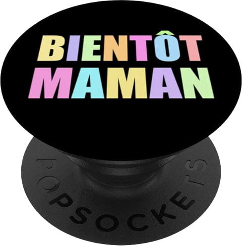 bientot maman future maman cadeau grossesse popsockets