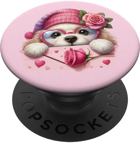 chiot mignon popsosckets chien cadeau