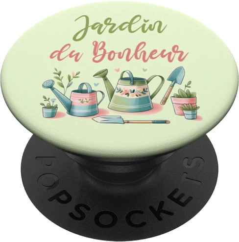 jardin du bonheur popsockets cadeau jardin