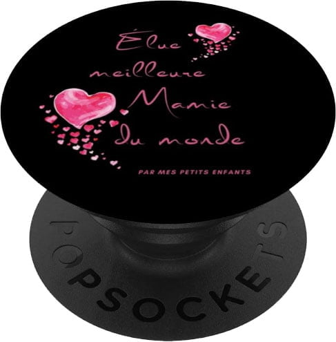 meilleure mamie du monde popsockets cadeau fete grands meres