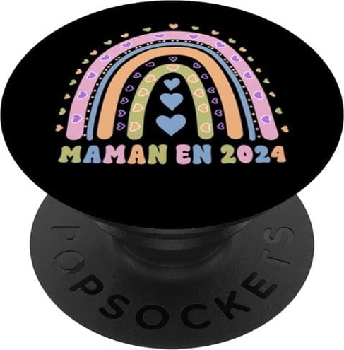 popsockets annonce grossesse maman 2024 arcenciel