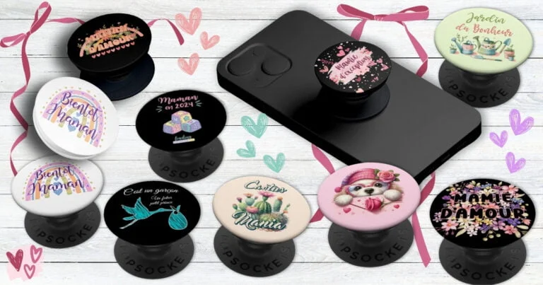 popsockets popgrid cadeau maman mamie fete des meres grands meres grossesse alu