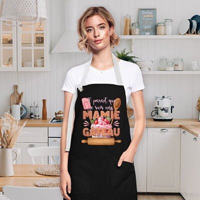 tablier Mamie Gâteau idée cadeau fete des grands-mères