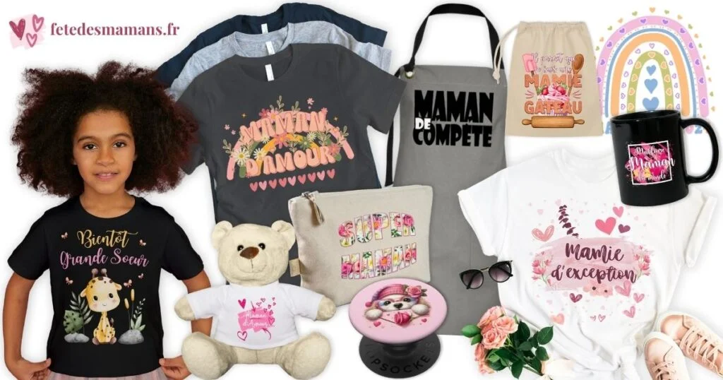fetedesmamans cadeaux fete des meres fete grands meres annonce grossesse originaux personnalises maman mamie femme enceinte