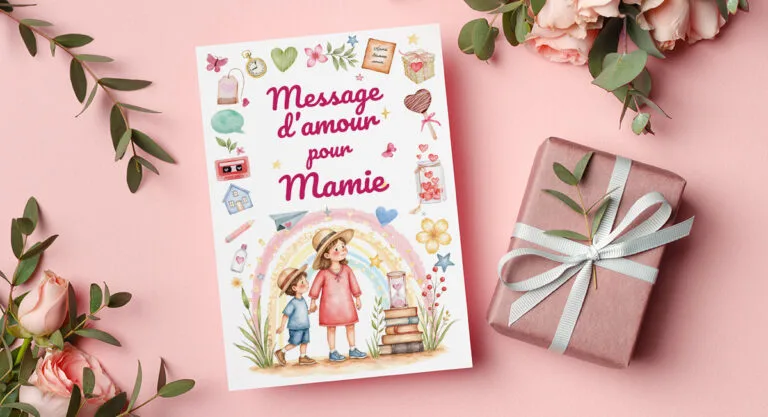 cadeau original amour tendresse personnalisé mamie fete des grands-mères anniversaire Noël enfants 6 7 8 9 10 11 12 ans Mamie raconte-moi ton histoire